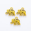 Zinc Alloy Elephant Charm Pendant No.552108 for DIY Necklace Bracelet Jewelry Making view 4