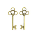 DIY Vintage Alloy Key Pendant Charm Jewelry Accessory For Necklace Bracelet Making view 4