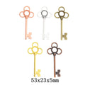 DIY Vintage Alloy Key Pendant Charm Jewelry Accessory For Necklace Bracelet Making view 1