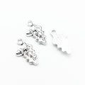Zinc Alloy Leaf Pinecone Charm Pendant for DIY Necklace Bracelet Jewelry Making view 3