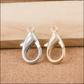 DIY Vintage Alloy Lobster Clasp Pendant Charm Jewelry Accessory For Bracelet Making view 5