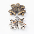 Zinc Alloy Christmas Bell Charm Pendant No.628200 for DIY Necklace Bracelet Jewelry Making view 4