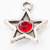 Antique Silver Red
