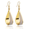 Gold Teardrop Hooks