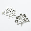 Zinc Alloy Tree Charm Pendant No.547438 for DIY Necklace Bracelet Jewelry Making view 3