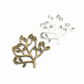 Zinc Alloy Tree Charm Pendant No.547438 for DIY Necklace Bracelet Jewelry Making view 4
