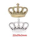 Zinc Alloy Crown Charm Pendant No.669606 for DIY Necklace Bracelet Jewelry Making view 1