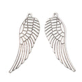 Zinc Alloy Wing Charm Pendant No.669858 for DIY Necklace Bracelet Jewelry Making view 2