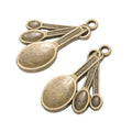 Zinc Alloy Spoon Charm Pendant No.105349 for DIY Necklace Bracelet Jewelry Making view 2