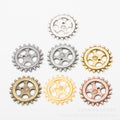 Zinc Alloy Gear Charm Pendant No.836469 for DIY Necklace Bracelet Jewelry Making view 4