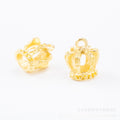 Zinc Alloy Crown Charm Pendant No.952261 for DIY Necklace Bracelet Jewelry Making view 2