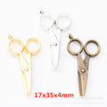 Zinc Alloy Scissors Charm Pendant No.572618 for DIY Necklace Bracelet Jewelry Making view 1