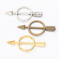 Zinc Alloy Bow Arrow Charm Pendant for DIY Necklace Bracelet Jewelry Making view 5