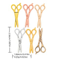 Zinc Alloy Scissors Charm Pendant No.220748 for DIY Necklace Bracelet Jewelry Making view 1