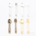 Zinc Alloy Spoon Fork Charm Pendant for DIY Necklace Bracelet Jewelry Making view 1