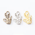 Zinc Alloy Pen Holder Charm Pendant No.125635 for DIY Necklace Bracelet Jewelry Making view 1