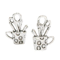 Zinc Alloy Pen Holder Charm Pendant No.125635 for DIY Necklace Bracelet Jewelry Making view 2
