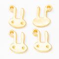 Zinc Alloy Rabbit Charm Pendant No.114585 for DIY Necklace Bracelet Jewelry Making view 4