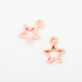 Zinc Alloy Five Point Star Charm Pendant for DIY Necklace Bracelet Jewelry Making view 4