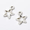 Zinc Alloy Five Point Star Charm Pendant for DIY Necklace Bracelet Jewelry Making view 3