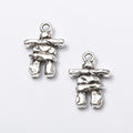 Zinc Alloy Rock Man Charm Pendant for DIY Necklace Bracelet Jewelry Making view 2