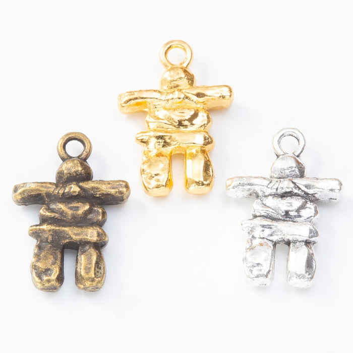 Zinc Alloy Rock Man Charm Pendant for DIY Necklace Bracelet Jewelry Making