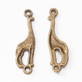 Zinc Alloy Giraffe Charm Pendant No.124375 for DIY Necklace Bracelet Jewelry Making view 3