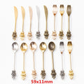 Gold Zinc Alloy Crown Cutlery Charm Pendant for DIY Necklace Bracelet Jewelry Making view 1