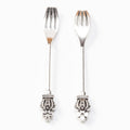 Gold Zinc Alloy Crown Cutlery Charm Pendant for DIY Necklace Bracelet Jewelry Making view 3