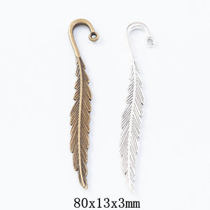 Zinc Alloy Bookmark Charm Pendant No.973801 for DIY Necklace Bracelet Jewelry Making