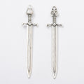 Zinc Alloy Cat Head Sword Charm Pendant for DIY Necklace Bracelet Jewelry Making view 3