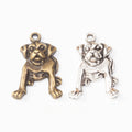 Zinc Alloy Dog Charm Pendant No.336210 for DIY Necklace Bracelet Jewelry Making view 1