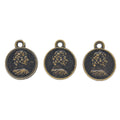 Zinc Alloy Woman Head Charm Pendant No.777649 for DIY Necklace Bracelet Jewelry Making view 4