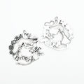 Zinc Alloy Alice Charm Pendant for DIY Necklace Bracelet Jewelry Making view 3