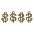 Zinc Alloy Dollar Sign Charm Pendant No.337363 for DIY Necklace Bracelet Jewelry Making view 3