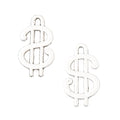 Zinc Alloy Dollar Sign Charm Pendant No.337363 for DIY Necklace Bracelet Jewelry Making view 2