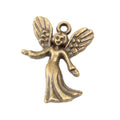 Zinc Alloy Angel Charm Pendant No.035485 for DIY Necklace Bracelet Jewelry Making view 2