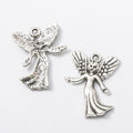 Zinc Alloy Angel Charm Pendant No.035485 for DIY Necklace Bracelet Jewelry Making view 3
