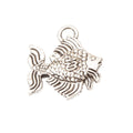Zinc Alloy Goldfish Charm Pendant No.570819 for DIY Necklace Bracelet Jewelry Making view 3
