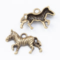Zinc Alloy Horse Charm Pendant No.099353 for DIY Necklace Bracelet Jewelry Making view 3
