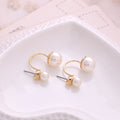 Korean Style Fashion Pearl Stud Earrings Versatile Small Jewelry Accessories view 2