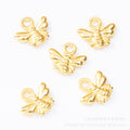 Zinc Alloy Bee Charm Pendant No.594899 for DIY Necklace Bracelet Jewelry Making view 5