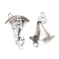 Zinc Alloy Wizard Hat Charm Pendant for DIY Necklace Bracelet Jewelry Making view 4
