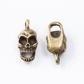 Zinc Alloy Skull Charm Pendant No.161251 for DIY Necklace Bracelet Jewelry Making view 3