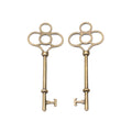 Zinc Alloy Key Charm Pendant No.841721 for DIY Necklace Bracelet Jewelry Making view 2