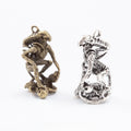 Zinc Alloy Skull Charm Pendant No.607599 for DIY Necklace Bracelet Jewelry Making view 1