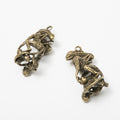 Zinc Alloy Skull Charm Pendant No.607599 for DIY Necklace Bracelet Jewelry Making view 2