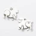 Zinc Alloy Sheep Charm Pendant No.213354 for DIY Necklace Bracelet Jewelry Making view 3