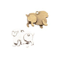 Zinc Alloy Sheep Charm Pendant No.213354 for DIY Necklace Bracelet Jewelry Making view 5