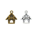 Zinc Alloy Dog House Charm Pendant No.560571 for DIY Necklace Bracelet Jewelry Making view 5